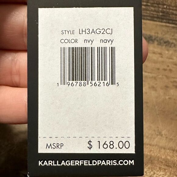 Karl Lagerfeld Margot Fringe Zip Canvas Tote - NWT - Picture 6 of 6